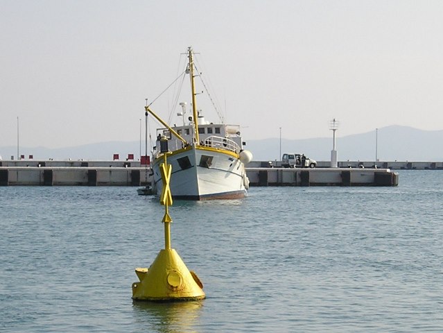 Uklanjanje svjetleće plutače Gaženica, Otočni terminal br. 2 (PS, br. 396,54)