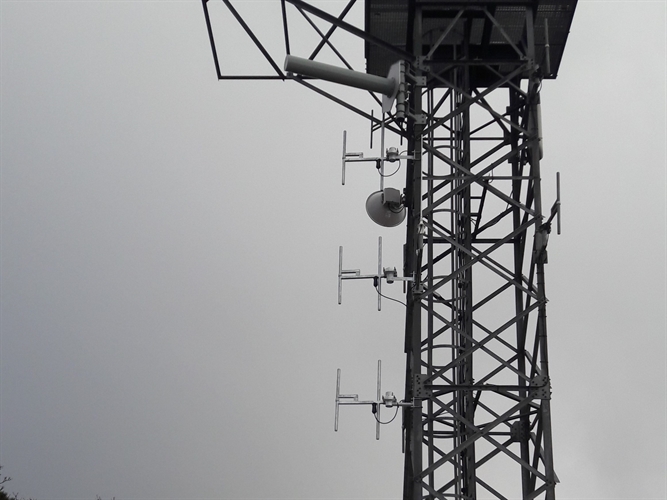 Puštanje u rad VHF i VHF DSC baznih radijskih postaja na koti Osoršćica