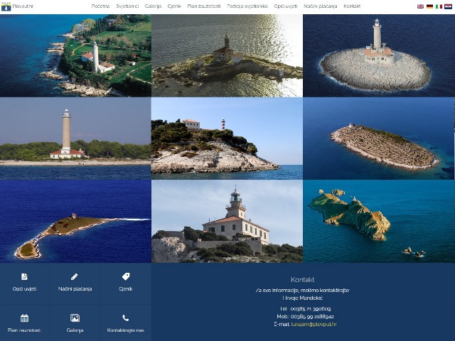 Redizajnirana web stranica Lighthouses of Croatia za rezervaciju smještaja na svjetionicima